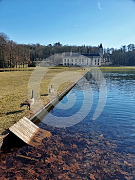 Chateauform, Chateau de Mery and the garden, Mery-sur-Oise, France