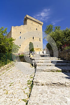 Chateauneuf-du-Pape castle ruins, Cotes du Rhone, France