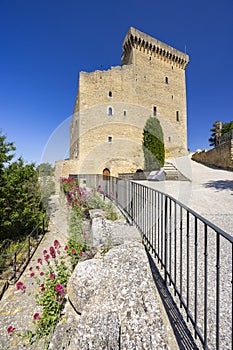 Chateauneuf-du-Pape castle ruins, Cotes du Rhone, France