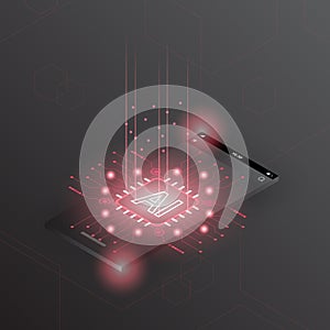 chatGPT Ai artificial intelligence technology hitech concept. chat GPT with smart bot, open Ai,