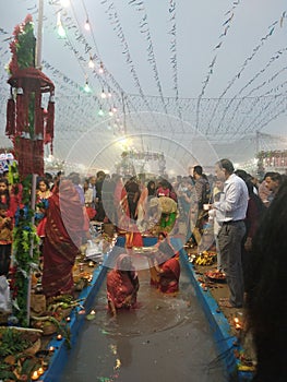 Chatha Puja in Delhi, Worship of nature-Sun