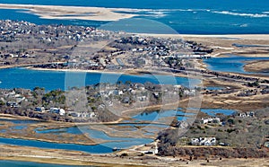 Chatham, Cape Cod, Massachusetts Aerial and Waterways