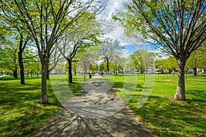 Chatham Square Park, in New Haven, Connecticut