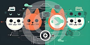 ChatOps collaboration automation DevOps chat platform hig two generative AI photo
