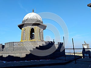 Chatrapati Shivaji Maharaj Samadhi or memorial, Raigad Fort, Maharashtra, India