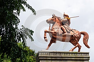 Chatrapati Shivaji Maharaj statue, Pune, Maharashtra.