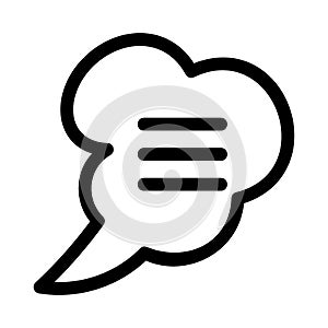 Chatování ikona nebo označení organizace nebo instituce vektor ilustrace 
