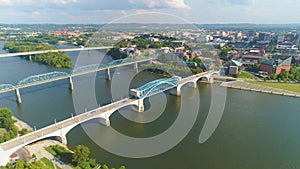 Chattanooga, Drone View, Tennessee River, Amazing Landscape