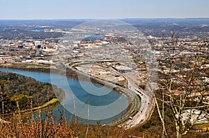 Chattanooga and river