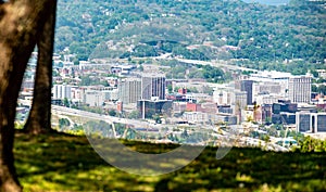 Chattanooga, Tennessee, USA views  from Lookout mountain