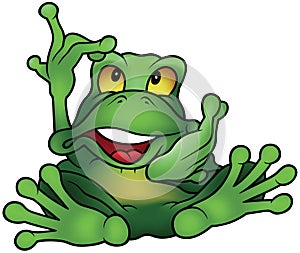 Chatty Green Frog photo