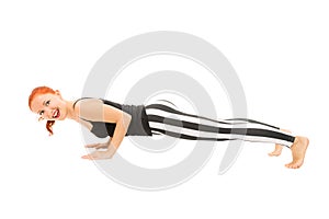 Chaturanga dandasana