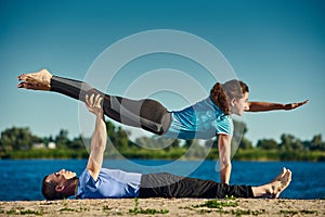 Chaturanga Dandasana variation