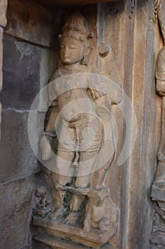 Chaturbhuj temple architecture in Khajuraho