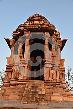 Chaturbhuj temple architecture in Khajuraho