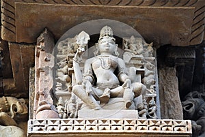 Chaturbhuja temple, Khajuraho, India