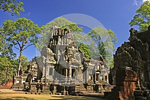 Chau Say Tevoda temple, Angkor area, Siem Reap, Cambodia