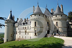 Chaumont on Loire castle