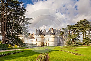 Chaumont-sur-Loire castle in France