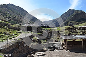 Chavin de Huantar temple complex. Ancash Province, Peru