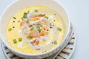 Chawanmushi of traditional Japanese snacks