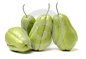 Chayote is a member of the squash, i buy from suppermaket