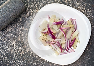 Chayote salad