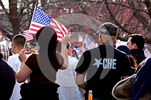 Che and American flag