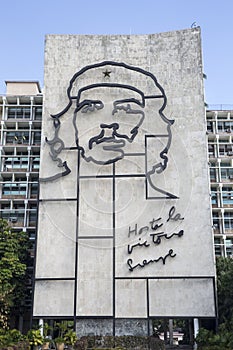 Che Guevara monument at Plaza de la Revolucion photo