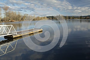 Cheadle Lake Reflection