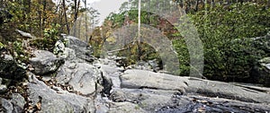 Cheaha Creek on an autumn day