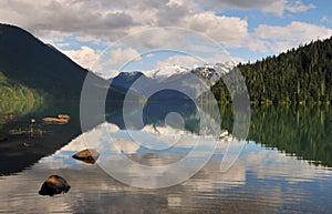 Cheakamus lake, garibaldi provincial park