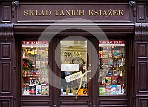 Cheap Books Store in Cracow