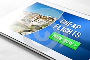 Cheap flights for sale on internet