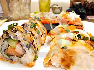 Cheap Sushi in Japanese Buffet