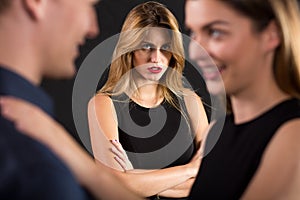 Cheating on girlfriend