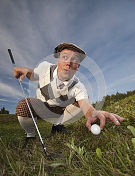 Fraude jugador de golf 