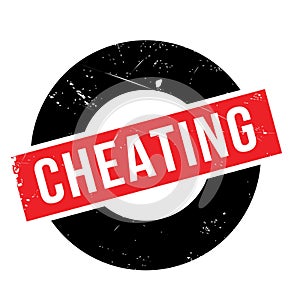 Cheating rubber stamp