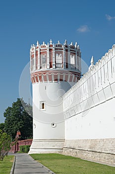 Chebotarnaya tower of the Novodevichy convent, Moscow, Russia