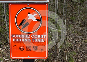 Sunrise Coast Birding Trail In Michigan