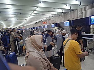 Check-in at bandara Soekarno hatta
