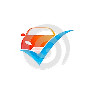 Check Car logo vector template, Creative Car logo design concepts