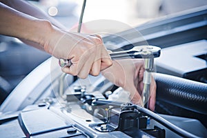 Check the condition of the car engine