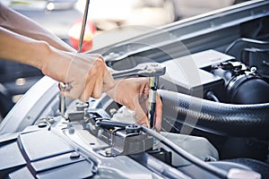 Check the condition of the car engine