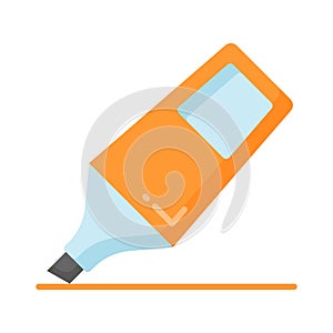 Check this creatively designed icon of highlighter, stationery item vector