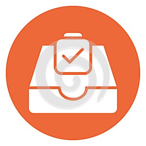 Check, email   Isolated Vector icon which can easily modify or edit