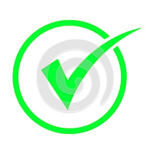Check icon vector. check mark icon. check list button icon