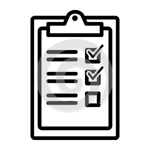 Check list concept icon modern concept vector