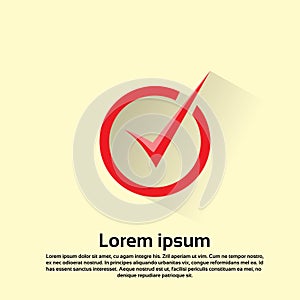 Check List Icon Tick Mark Button