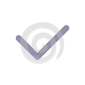 Check mark flat color ui icon